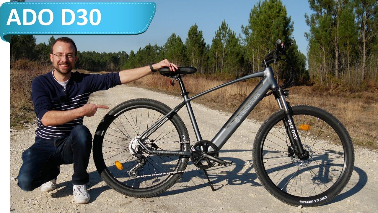 XE ĐẠP ĐIỆN TRỢ LỰC ADO D30 Lite – Mẫu mới nhất 2022 – An Tâm Ebike